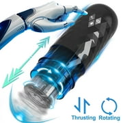 AYIYUN Male Masturbators Cup Sex Toys with Thrusting \u0026 Rotating Modes and Suction Cup, 3D Textured Automatic Stroker Adult Toy for Men Self Pleasure Sexual Masturbation